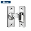 90° Stainless Steel Door Latch for Right-Angle Locking – Flip