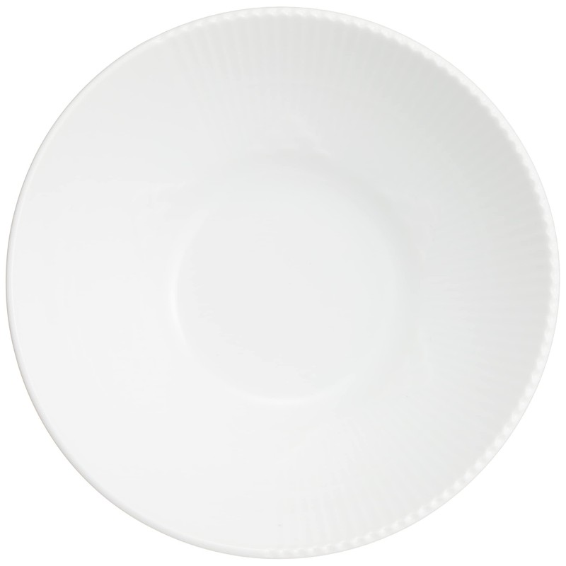 Royal Copenhagen White Elements Bowl, 5.1 inches (13 cm), Wedding