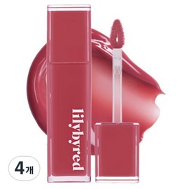 Lilybyred Cheeky Liar Coating Tint, 20 Pretending to be Cherry, 4 pieces / 릴리바이레드 앙큼 라이어 코팅 틴트, 20좋아하면울리는체리인척, 4개