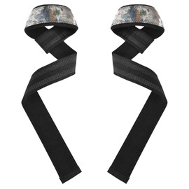Correas de levantamiento de pesas con puente de madera 3-D, antideslizantes, para levantamiento de pesas, gimnasio, peso muerto, entrenamiento
