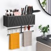 Rustic Hair Dryer Holder Wall Mounted,Hair Styling Tools & Accessories