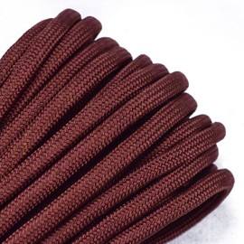 Rust Parachute 550 Cord Type III 7 Strand Paracord - 1000 Foot Spool