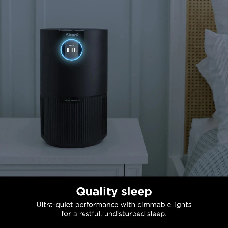 Shark HP100 Air Purifier MAX w/Nanoseal HEPA Cleansense IQ Cleans