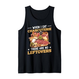 Cheese Board Meat with Cover Food Items Charcuterie Tank Top
