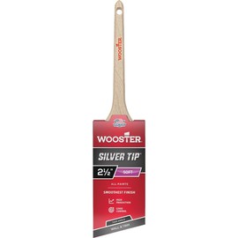 Wooster Silver Tip 2 1/2 in. W Angle Polyester Blend Paint Brush