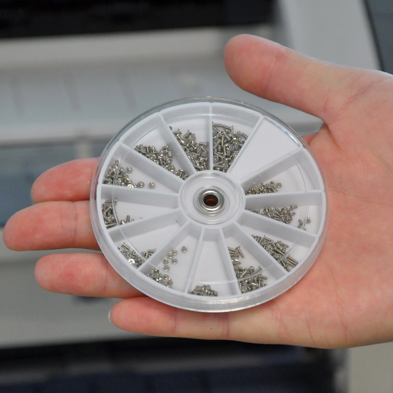 General 12 Kinds M1 M1.2 M1.4 Small Screws Assortment Kit.