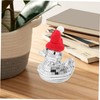 iplusmile Reflective Ornament Shiny Desktop Decoration Unique Christmas Home Accent