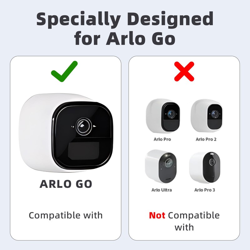 Topwowe 2-Pack A-2 Batteries 3660mAh Compatible with Arlo Go Camera