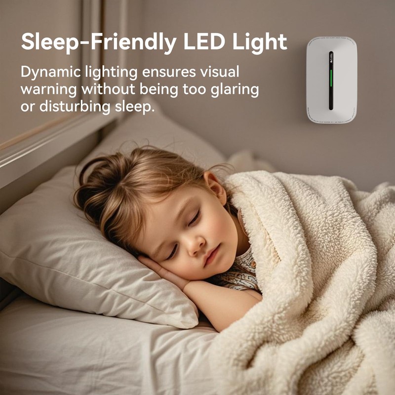 Jemay Carbon Monoxide Detector, Plug in Carbon Monoxide Detector with