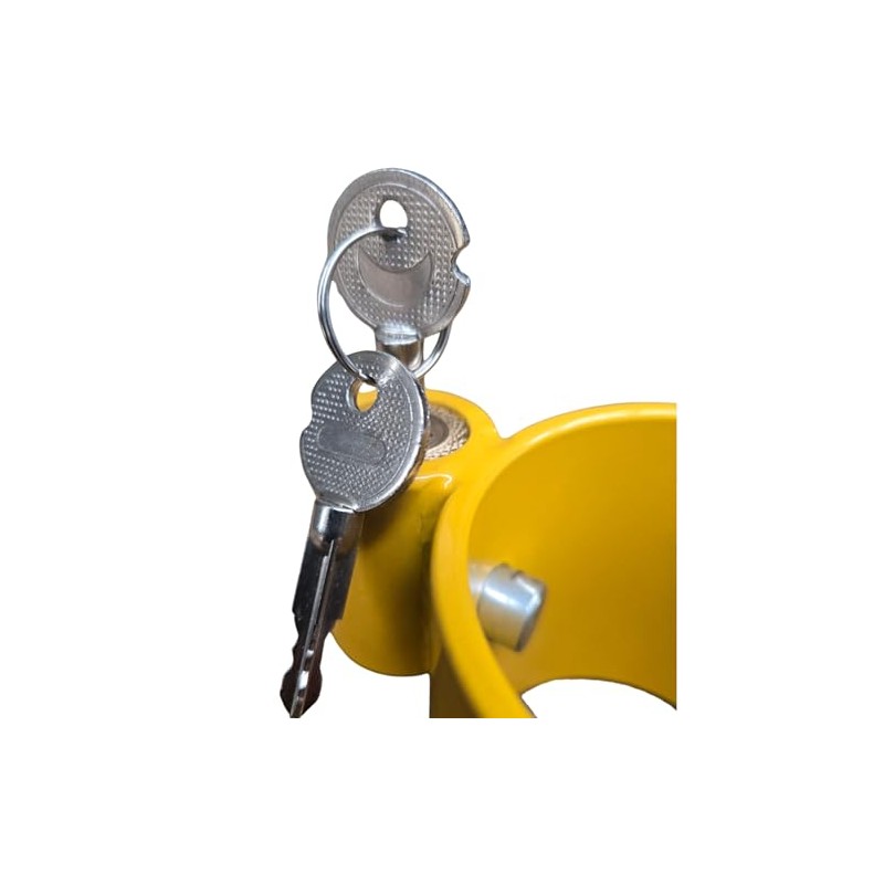 Heavy-Duty King Pin Lock Set for Trailers – 2 Same-Keyed