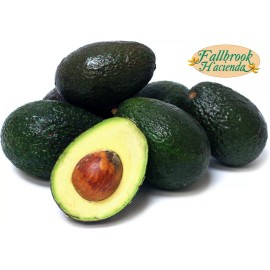 Fallbrook Hacienda Organic Avocados - Large Hass - No Pesticides or Herbicides - Medium Box
