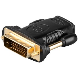 Goobay 33907-GB 19 Pin HDMI Jack to DVI-D (24+1) Plug HDMI/DVI-D Adaptor