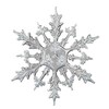 formano 608529 Winter Decorative Hanging Ice Crystal 30 cm Clear