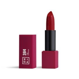 3INA The Lipstick - Moisturizing Lipstick for Women - Semi-Matte Satin Finish with 5-Hour Long Wear - Highly Pigmented and Comfortable - 384-0.16 oz