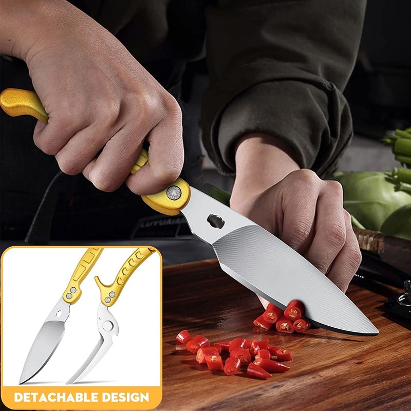DRAGON RIOT Poultry Scissors, Removable, Heavy Duty Meat Scissors, Multi-Purpose