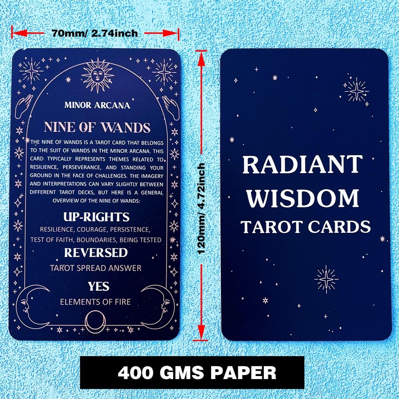 soulme Tarot Cards for Beginners, Tarot Cards with Meanings on