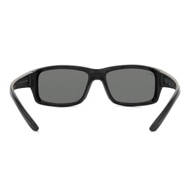 Hobie - Snook Float Polarized Sunglasses - Outdoor Sunglasses with HydroClean Lenses for Men and Women - Grey Lenses/Shiny Black Frame