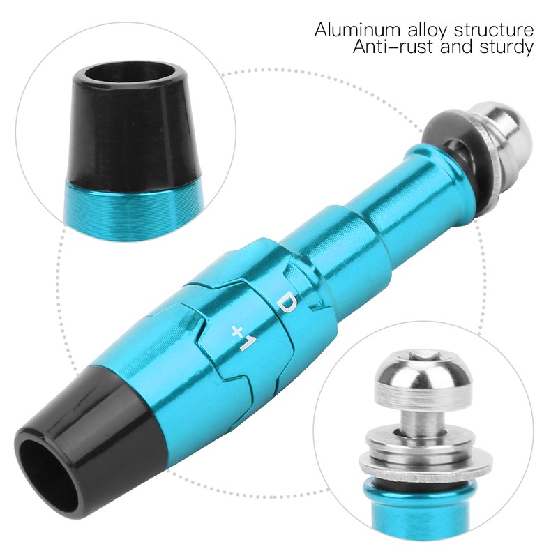 Aluminum Alloy Durable Golf Club Shaft Adapter Sleeve Accessory for