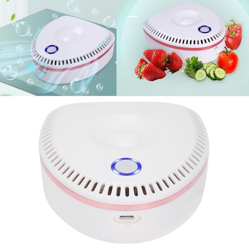 USB Charging Portable Office Car Ozone Cleaner Machine Restroom Refrigerator