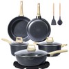 GiPP Pots and Pans Set Non Stick - 10 Pcs