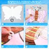 Suzile 12 Pack Color Your Own Fairy Wings Bulk DIY