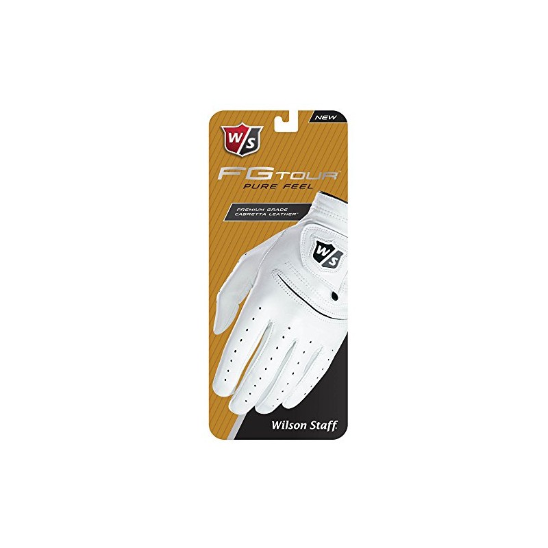 Wilson Staff Men WGJA00635XL Fg Tour Golf Gloves - White,