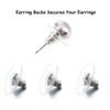 Earring Backs, 300PCS Back for Earrings, Earring Stoppers for Fish