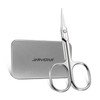 JARVISTAR Curved Edge Nail Scissors, Cuticle Scissors, Extra Sharp, Rustproof