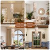 Bioaqua Boho Hanging Lamp,Plug in Hanging Light with Plug in