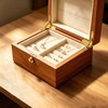 4 Pcs 90 Degree Box Hinges, Heavy Duty Rust-Resistant Jewelry