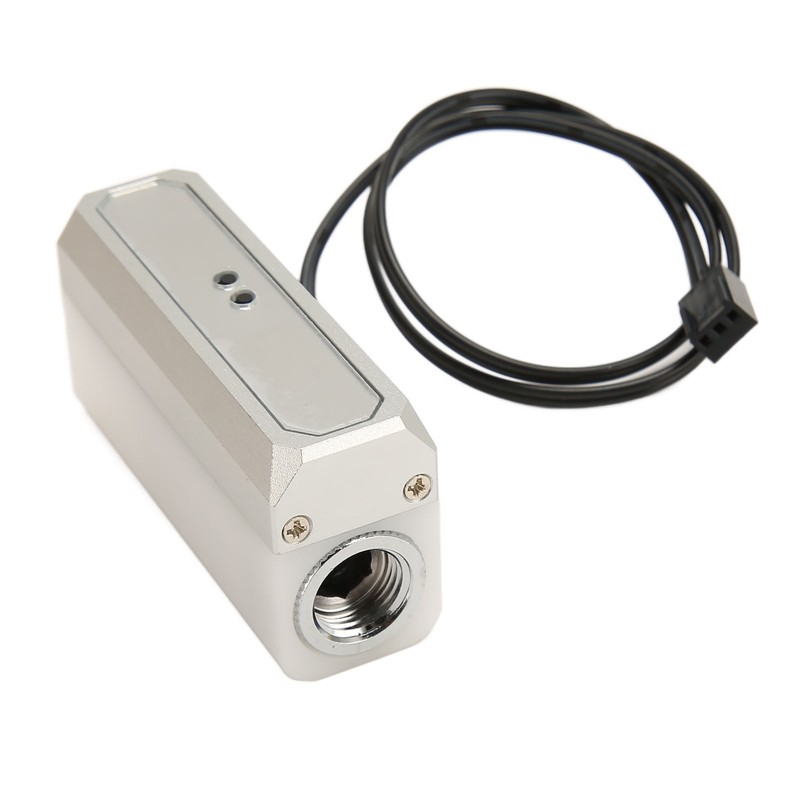 G1/4in Water Temperature Sensor Flow Meter with Accurate Display LSJ