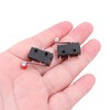 WANGCL 50PCS Micro Switch Mini Limit Switch Long Hinge Lever
