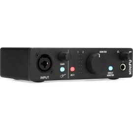 Arturia MiniFuse 1 USB-C Audio Interface - Black