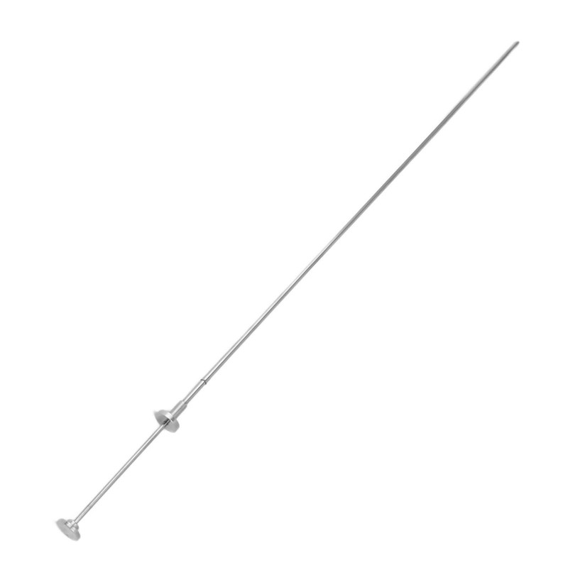 Cow Inseminating Rod 304 Stainless Steel Artificial Animal Breeding Tool