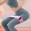 Hip-Up Squat Exercise Loop Resistance Band Lower Body Purple 120LB 10ea