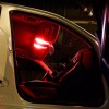 AGT Red 31mm LED Dome Map Light Interior Festoon Bulb
