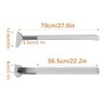 lesolar Foldable Toilet Grab Bar,Foldable Drop Down Toilet Rails with