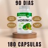 BioHerb. Moringa 100% Pura (180 Capsulas 500mg) - [Potente SuperFood]