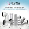 CranPlas | P Trap 40MM | Sink Waste Trap |