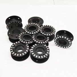 HONEYSEW Jumbo Bobbins Replacement for Bernina B435, B475QE, B485, B480, B500 Embroidery, B535, B540, B570QE, B590, B700E, B710, B720, B740, B750 Quilters Edition, #0332107001 (10pcs)