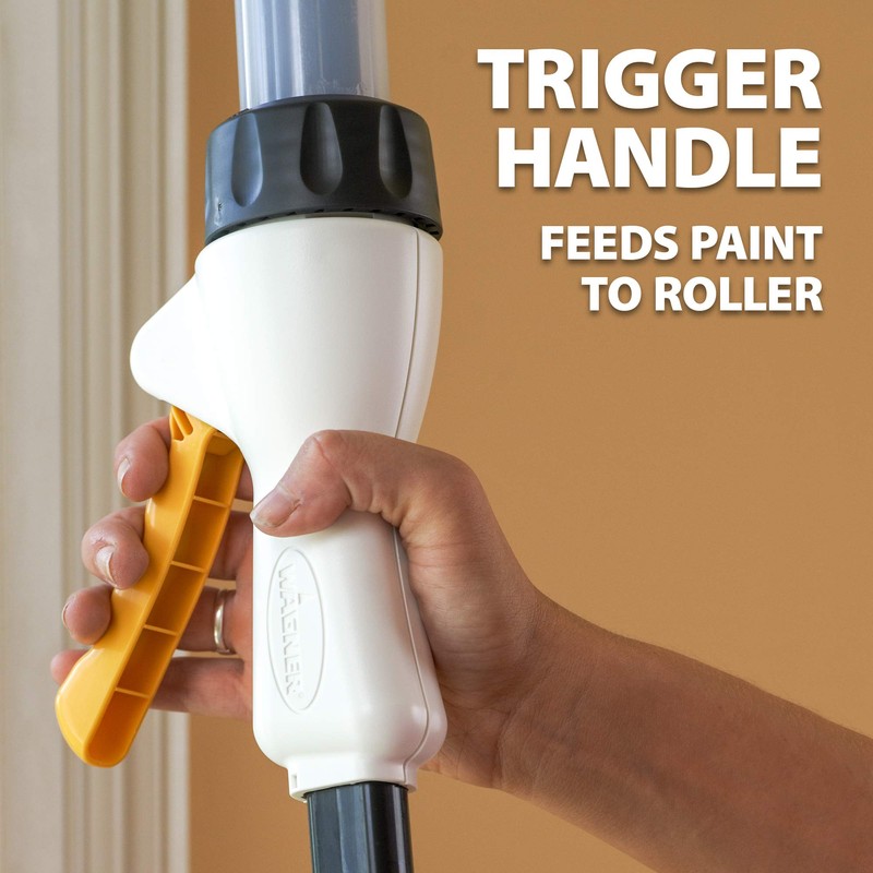 Wagner 0530003 SMART Paint Roller, 22 Oz Handle Capacity, Paint