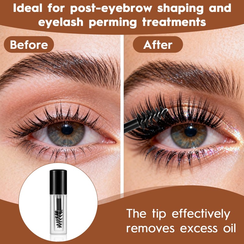 36 Pcs Empty Mascara Tubes with Wand (3ml), Refillable Eyelash