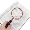 10X Metal Retro Reading Magnifying Glass Elderly Handheld Magnifier with