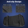 SKYJDM Foldable Passenger Motorcycle Gel Rear Seat Cushion, 3D-Honeycomb Structure