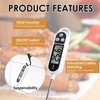 Digital Meat Thermometer - Instant Read, Waterproof, with LCD Display