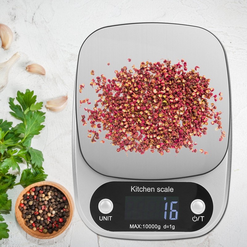 Mini Portable Stainless Steel Electric Scale Balance Kitchen Baking Accessory