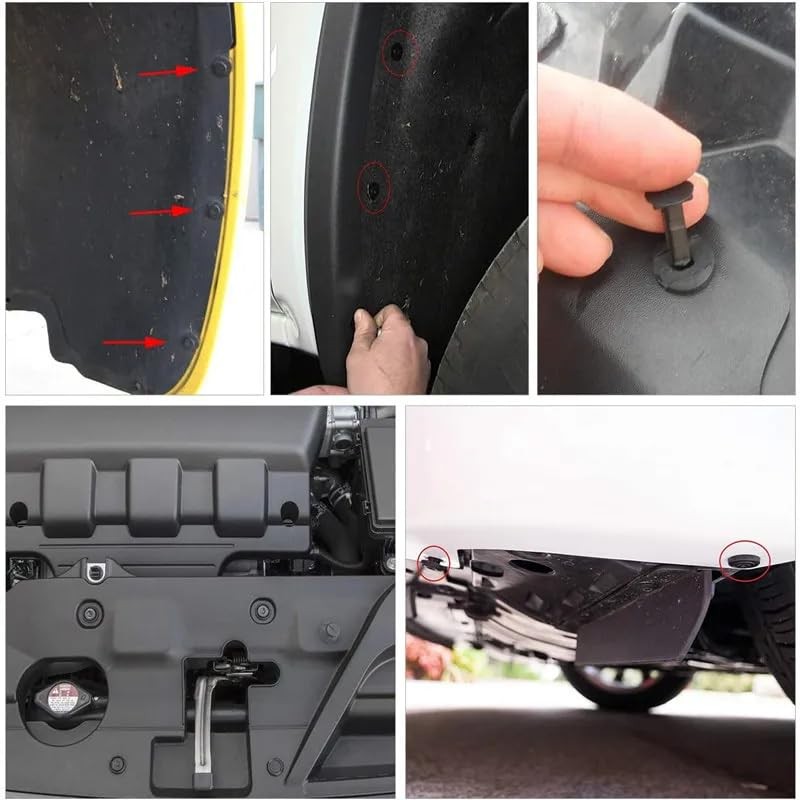【Easy Installation】Car Rivet Clip Set - Wide Range of Applications,