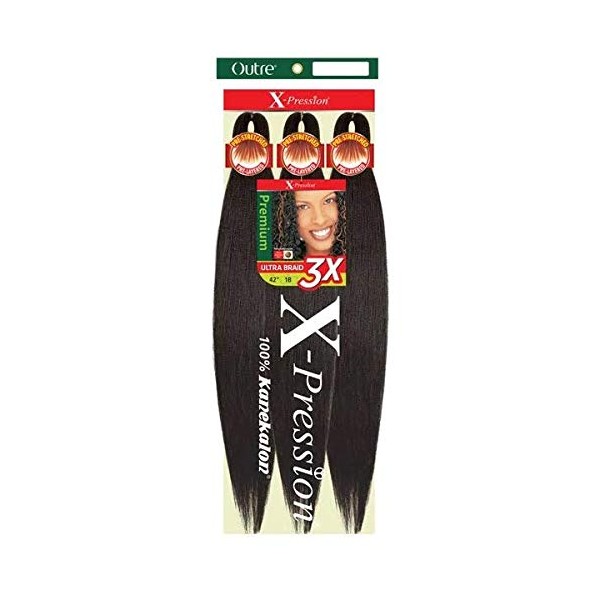 Outre OUTRE SYNTHETIC PRE STRETCHED ULTRA BRAID - XPRESSION 3X