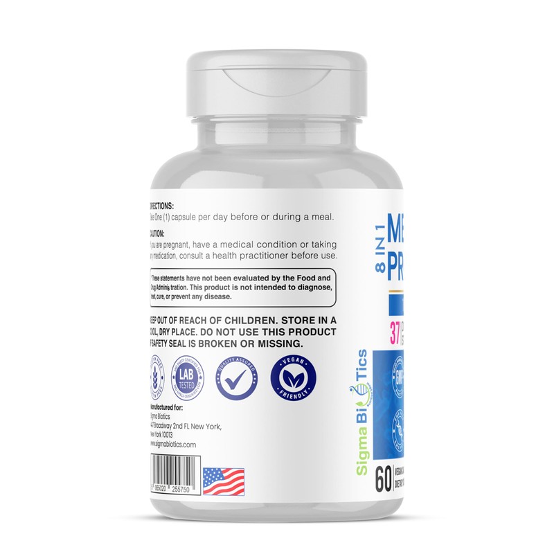 Probiotics for Men - 150 Billion CFU Acidophilus Capsules with