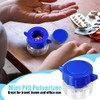 2 Pack Pill Grinder,Pill Pulverizer Tablet Grinder Medicine Splitter Powder